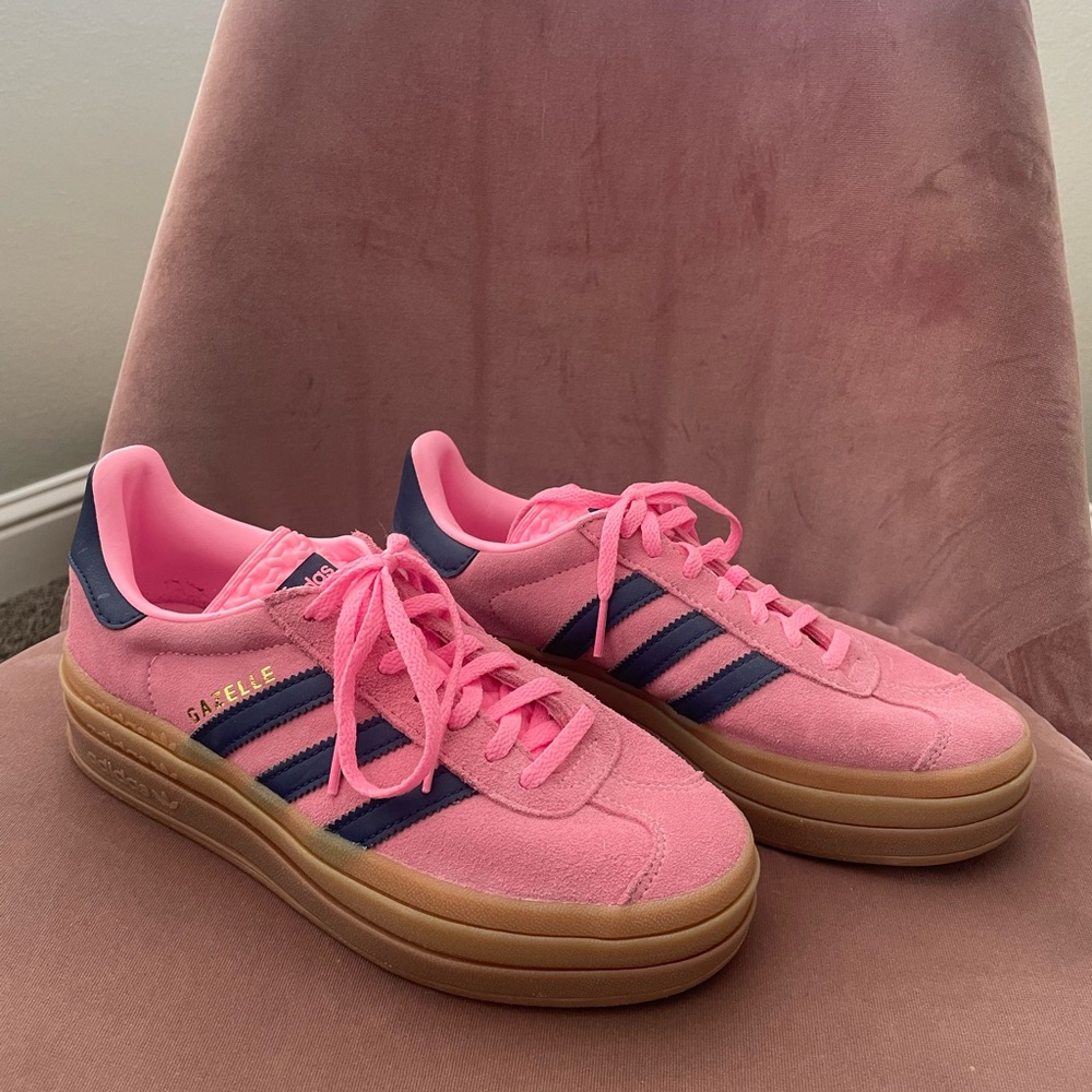 Adidas Pink Gazelle Bold Platform Women's Sneakers